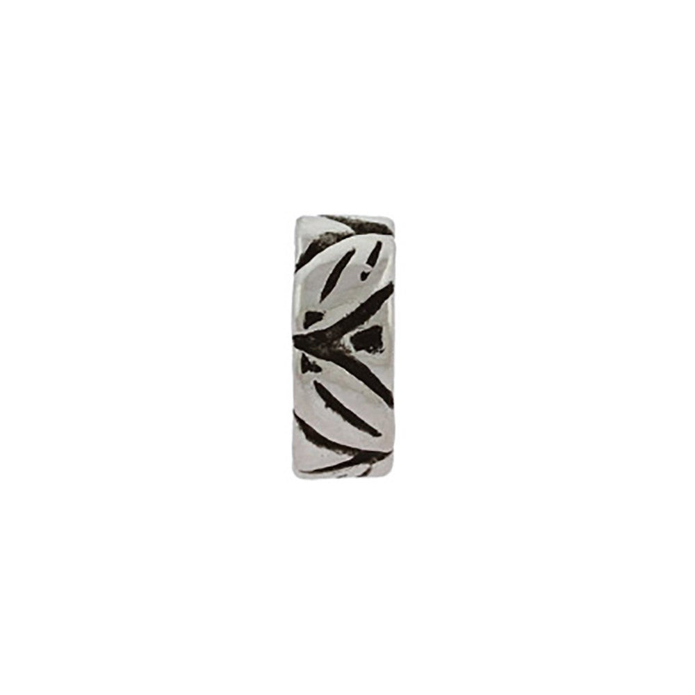 Ring of Leaves Spacer Bead - Clearance Final Sale